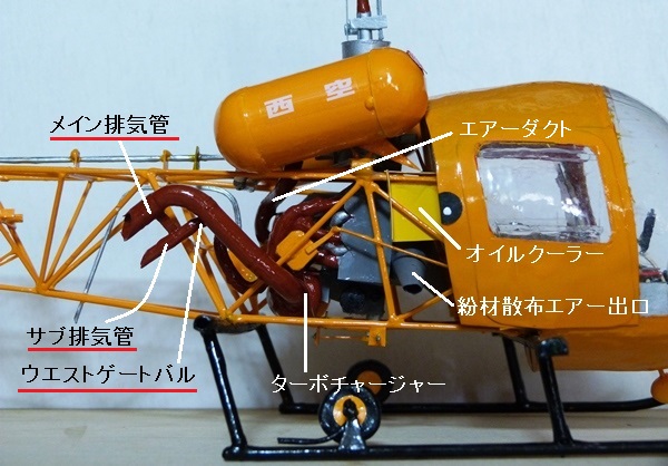 日本におけるベル47ヘリコプターの歴史 ３ 47G3B-1 47G3B-KH-4